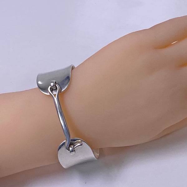 Vivianna Torun rare Sterling Silver Cuff Bangle C.1960