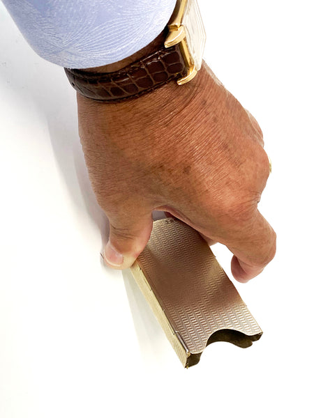 Silver Vermeil matchbox holder small card case or money clip Deakin Francis 1931