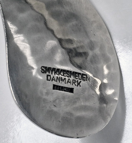 1970s Scandinavian Sterling Modernist Collar Necklace, Denmark