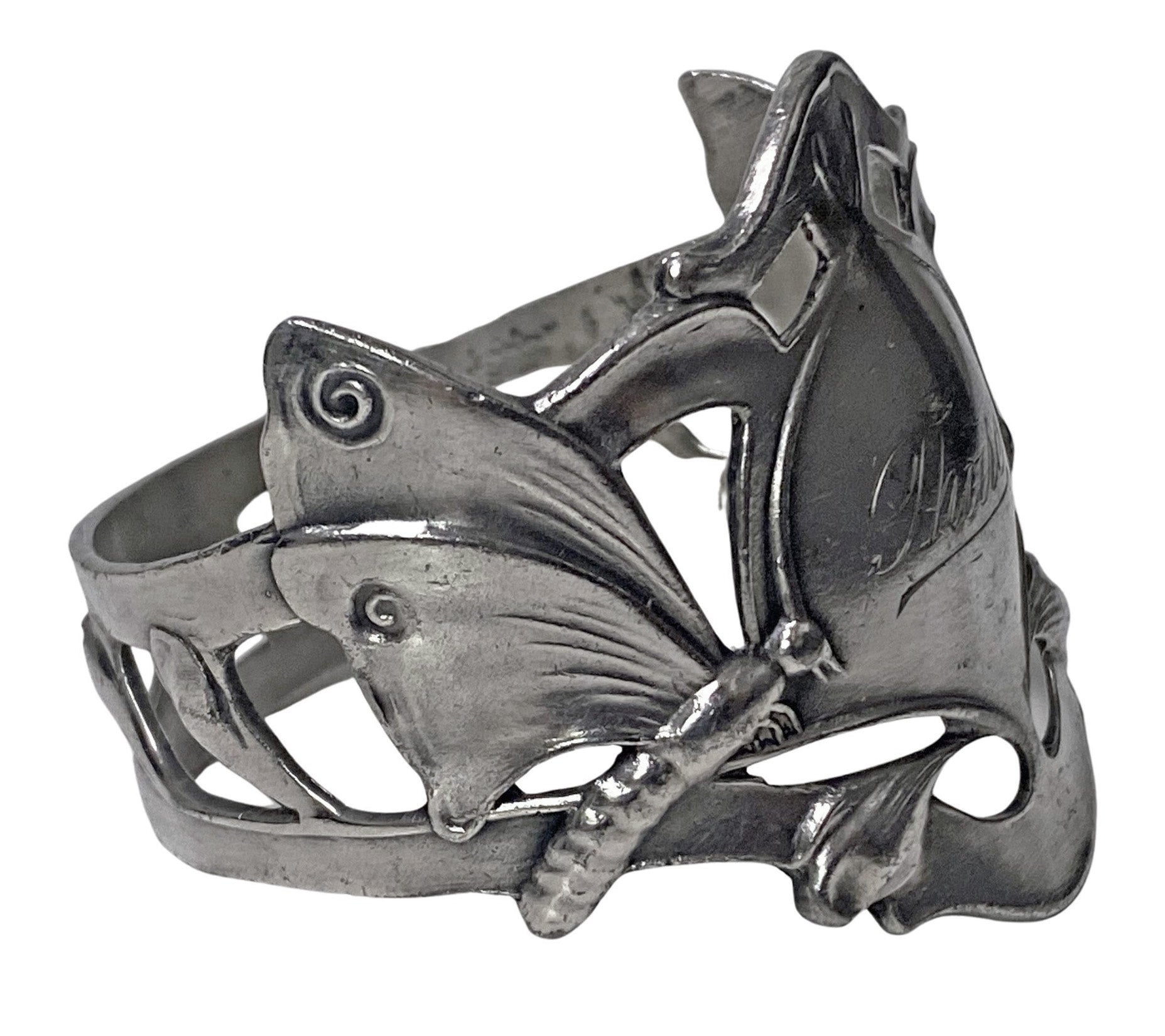 WMF Butterfly Serviette Ring Art Nouveau C.1906