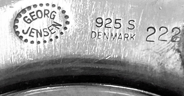 Georg Jensen Astrid fog design Bangle No 222 C.1969