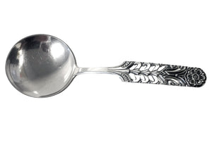 David Andersen Sterling Silver Preserve Condiment Caddy spoon