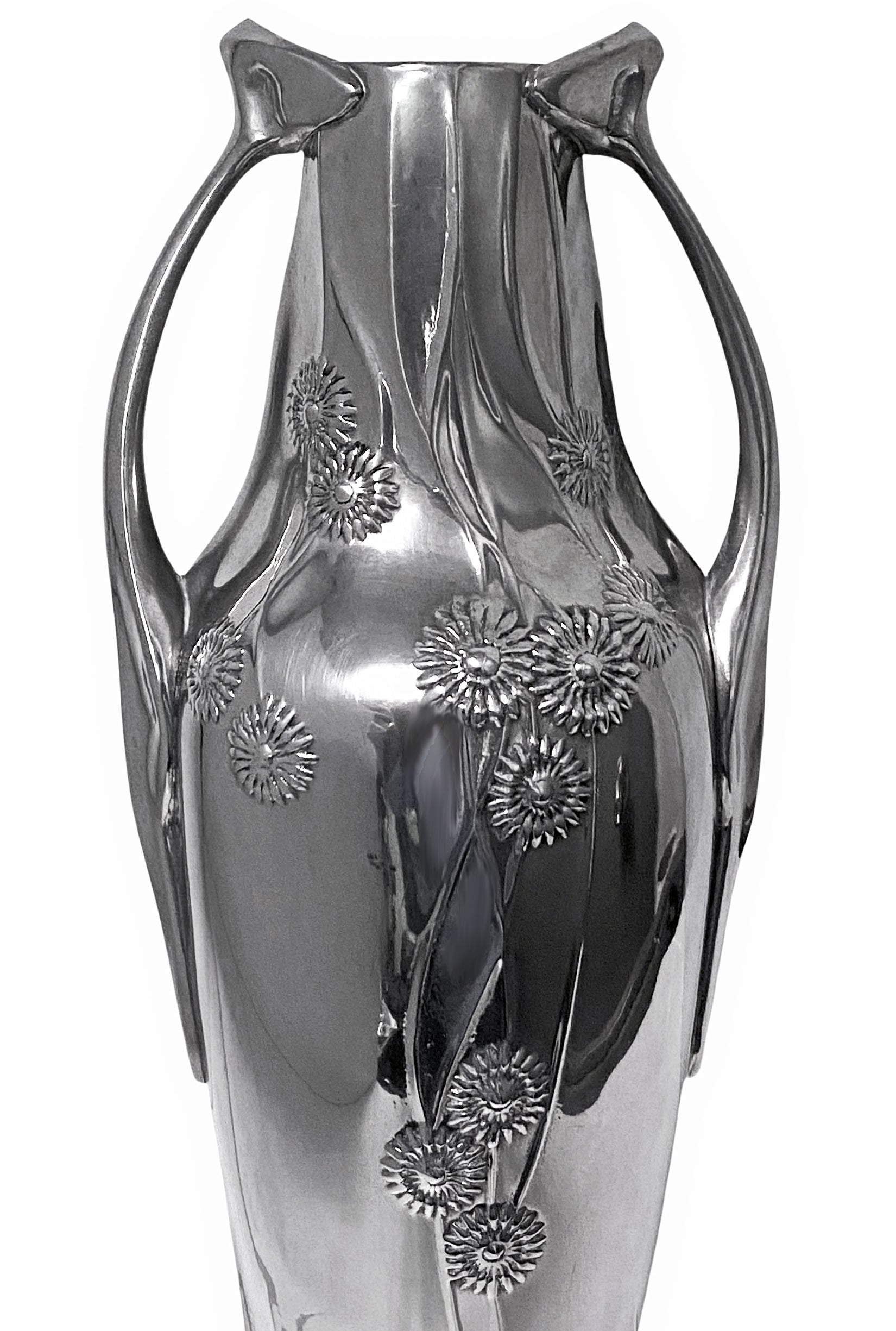 Pelz サイン Etain Garanti Pur ピューター 裸婦 錫花瓶 Pelz サイン Etain Garanti Pur ピューター 裸婦 錫花瓶
