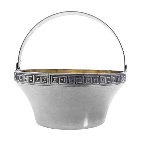 Russian Silver Basket C.1940