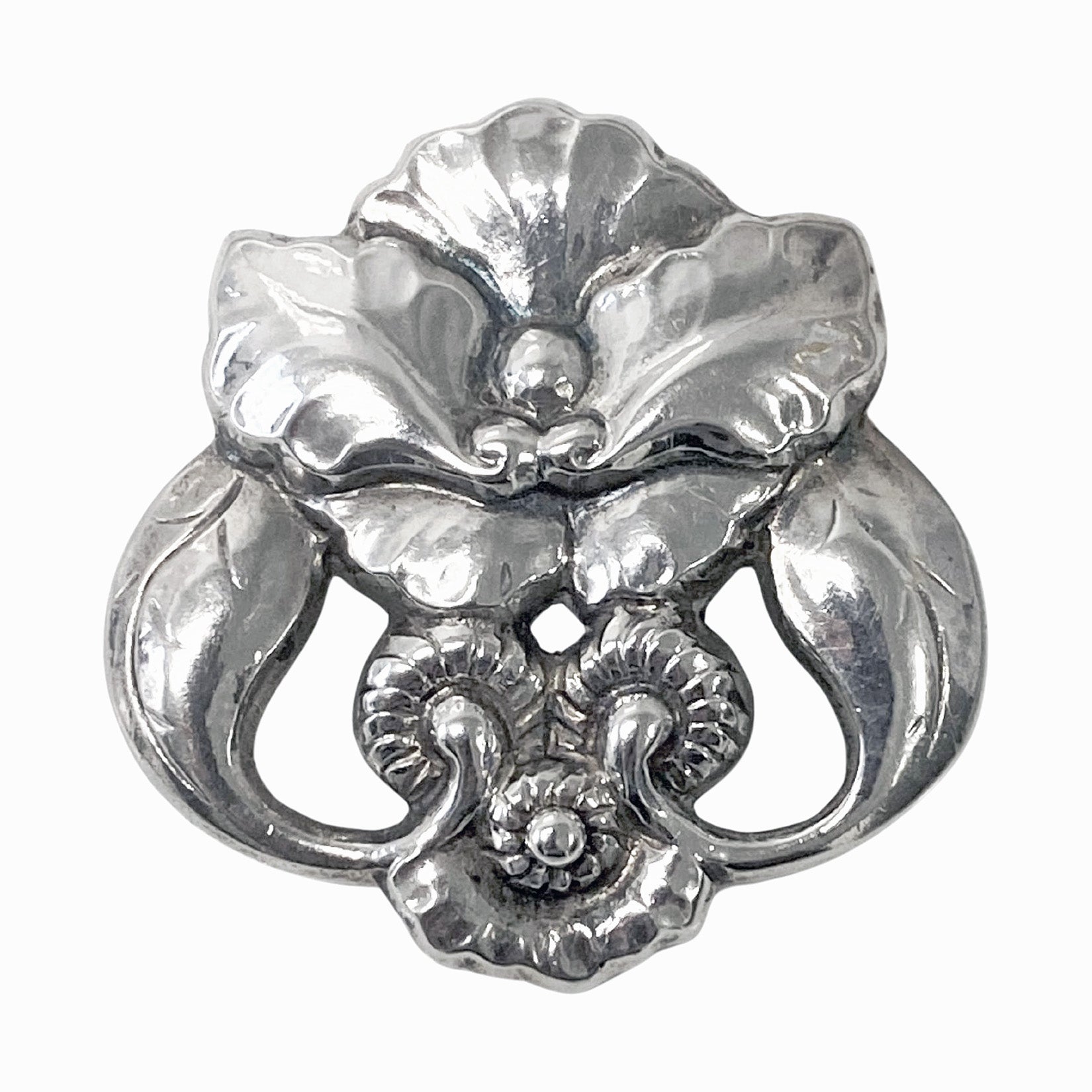 Antique Georg Jensen early Brooch 830 std C.1927