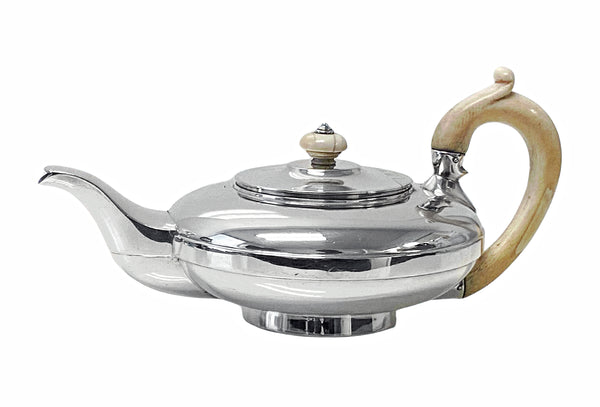 Art Deco English Sterling Silver Tea set London 1926-38