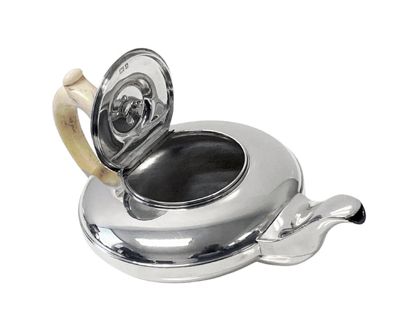 Art Deco English Sterling Silver Tea set London 1926-38