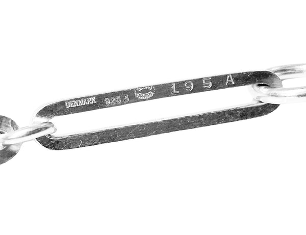 1970’s Georg Jensen Bent Gabrielsen long chain necklace