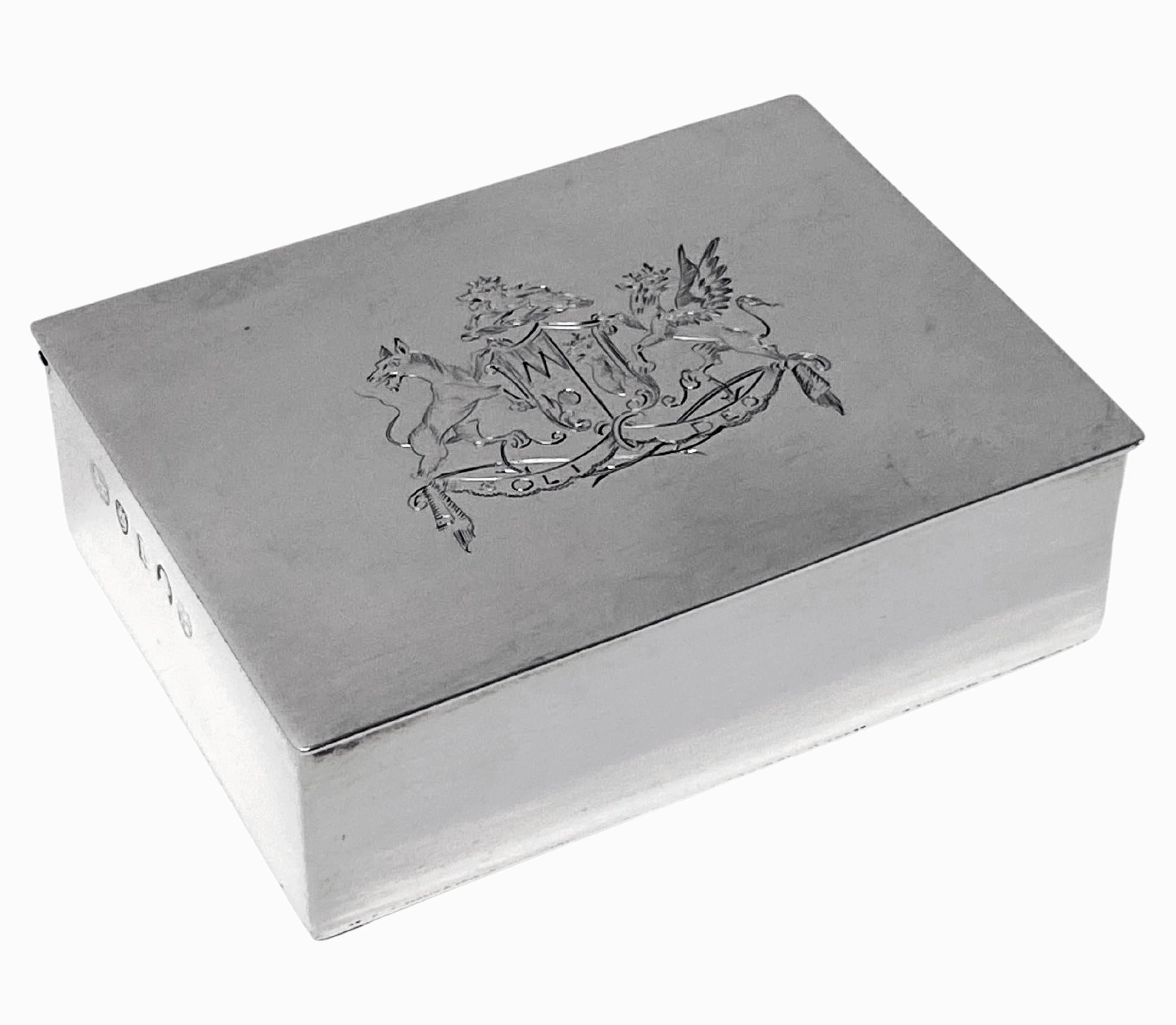 Antique Georgian Silver box London 1793 Henry Chawner and John Emes