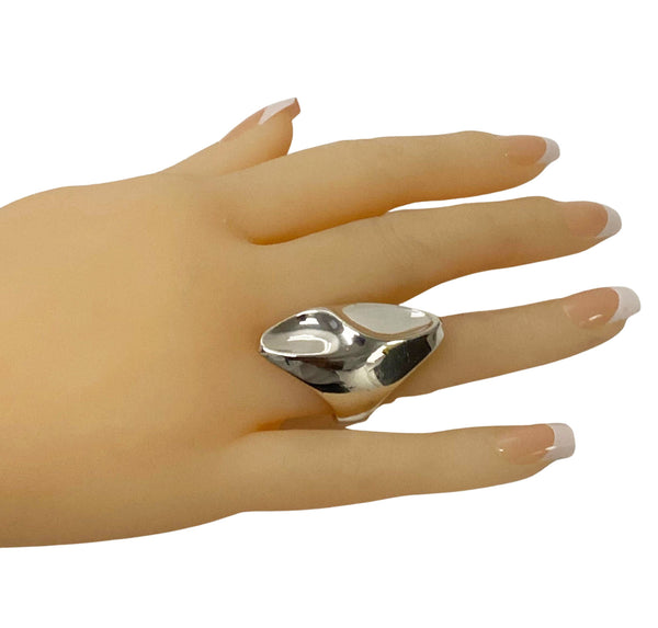 Walter Schluep 1980's Sterling Ring Montreal Canada