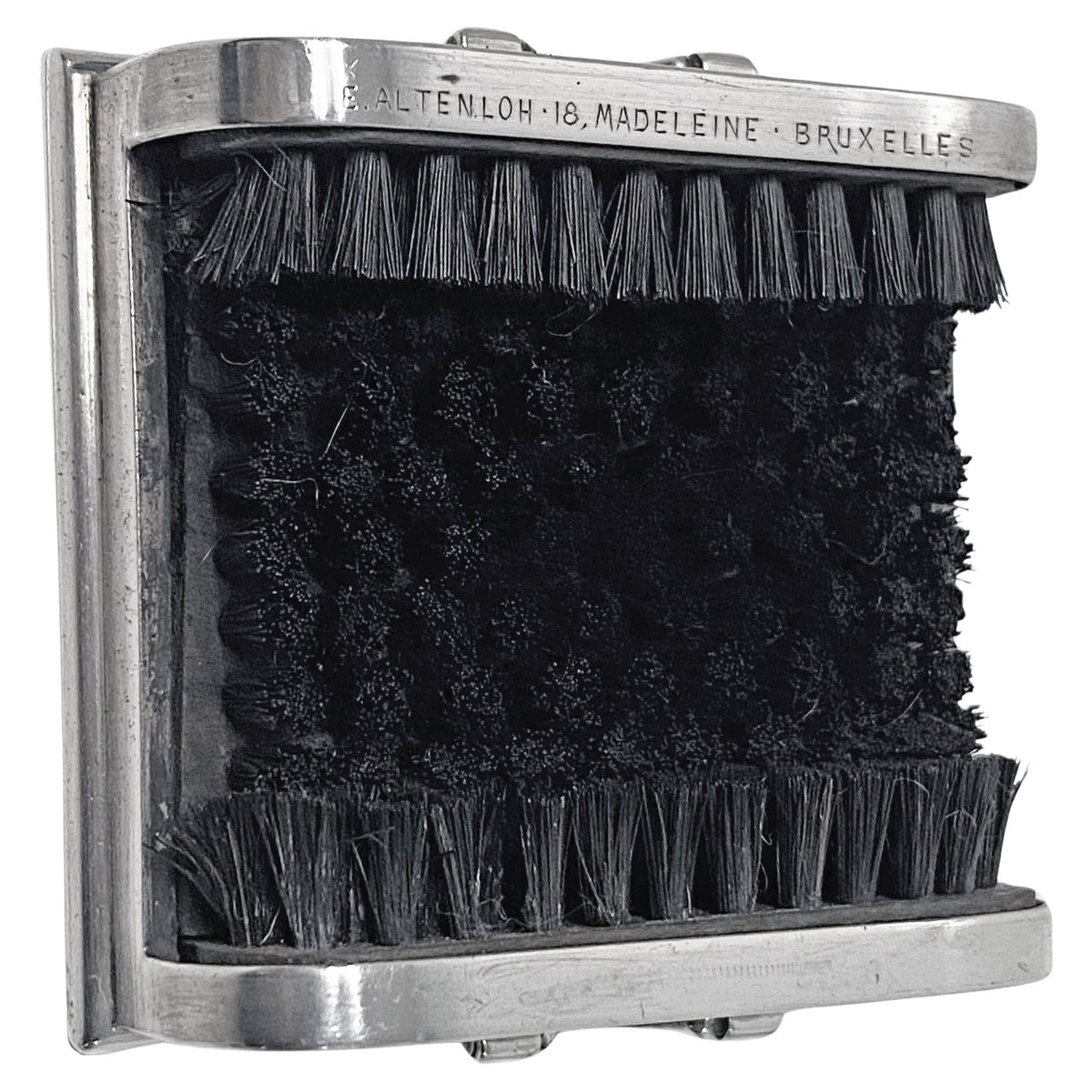 Antique Silver Sampson Mordan Ink Pen wipe London 1893 original brushe ...