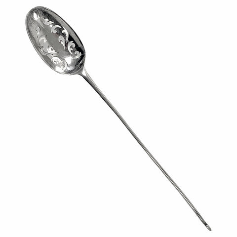 George I silver rat-tail Mote Spoon C.1725