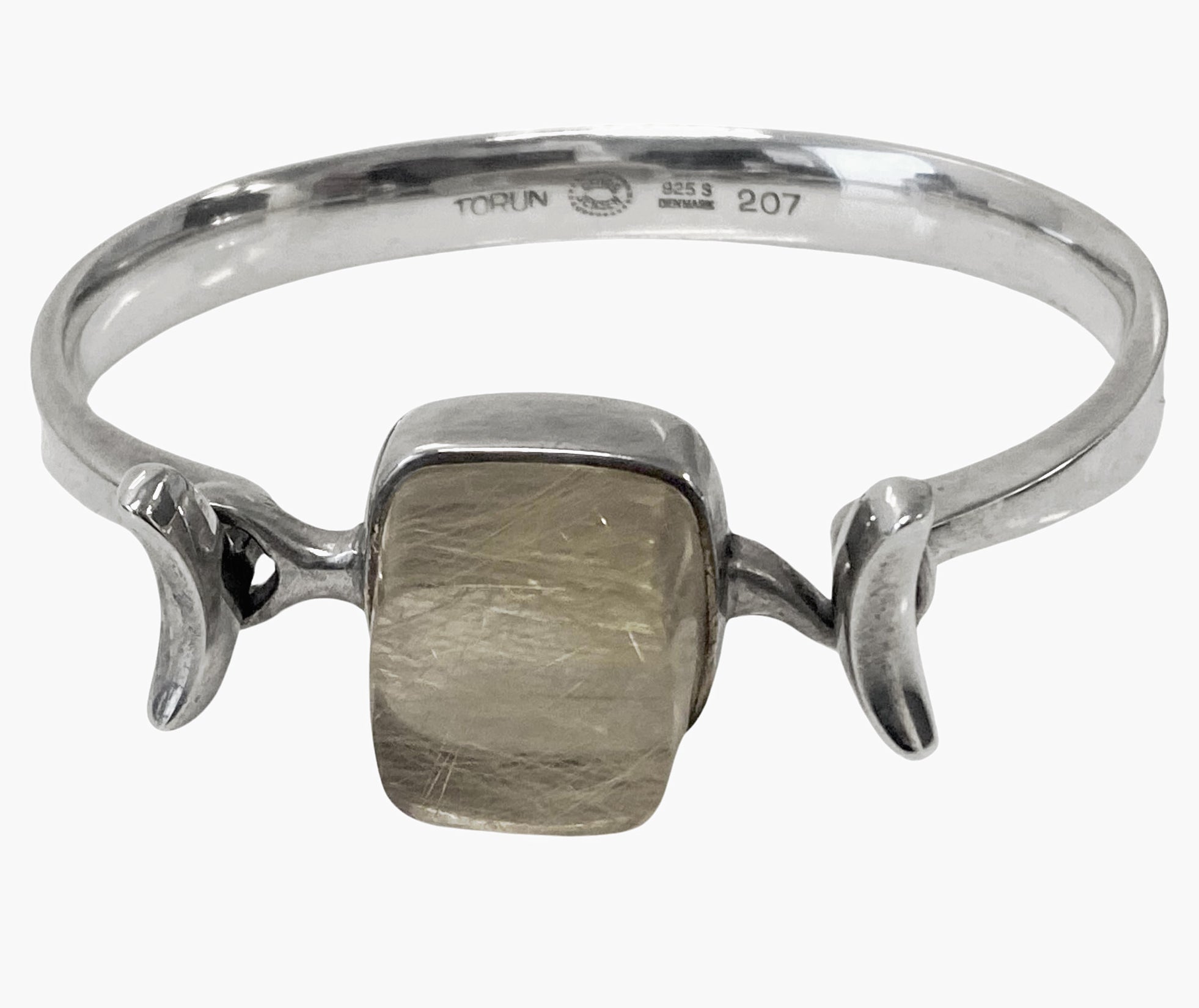Georg Jensen Vivianna Torun Bangle rutilated quartz # 207 – Louis