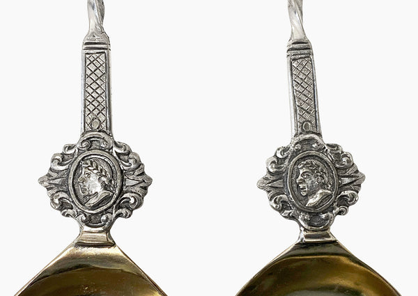 Antique Dutch silver Apostle spoons C.1900