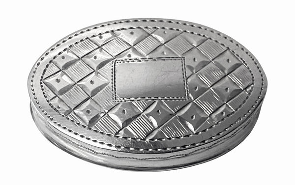 Georgian Silver patch or pill Box Birmingham 1801 Joseph Taylor