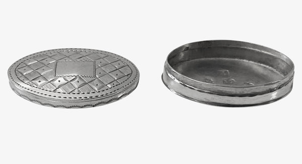 Georgian Silver patch or pill Box Birmingham 1801 Joseph Taylor