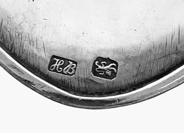 Hester Bateman Georgian Silver Teapot and stand London 1788