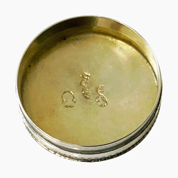 Georgian Silver patch or pill Box Birmingham 1803 Samuel Pemberton