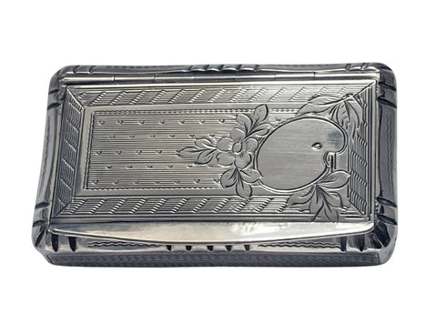 Antique French Silver Artist Palette Box Paris C.1890 Adolphe Frontin