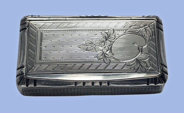 Antique French Silver Artist Palette Box Paris C.1890 Adolphe Frontin