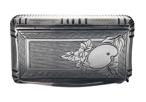 Antique French Silver Artist Palette Box Paris C.1890 Adolphe Frontin