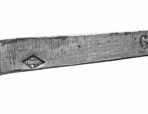 Antique French Silver Artist Palette Box Paris C.1890 Adolphe Frontin