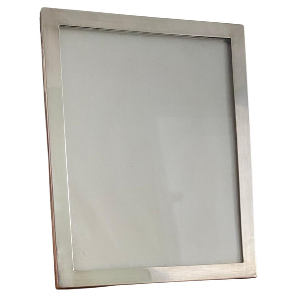 Antique English Sterling Silver Photograph Frame Birmingham 1918 A.J Zimmerman