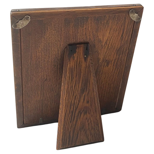 Antique English Sterling Silver Photograph Frame Birmingham 1918 A.J Zimmerman