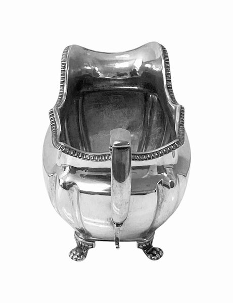 Antique Irish Georgian Sterling Silver Jug, Dublin 1814, Richard Sawyer.