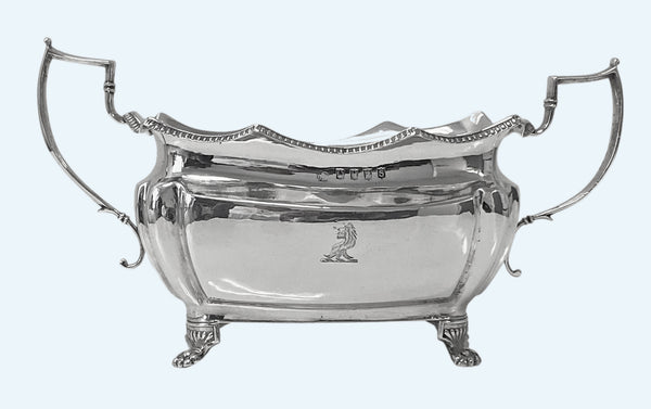 Antique Irish Georgian Sterling Silver Bowl Dublin 1814, Richard Sawyer.