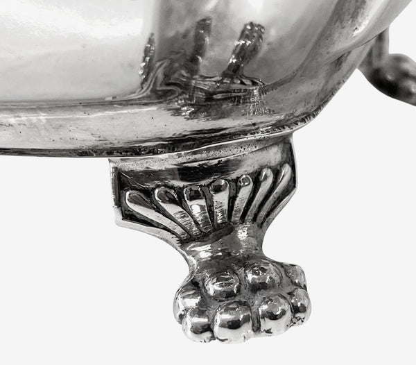 Antique Irish Georgian Sterling Silver Bowl Dublin 1814, Richard Sawyer.