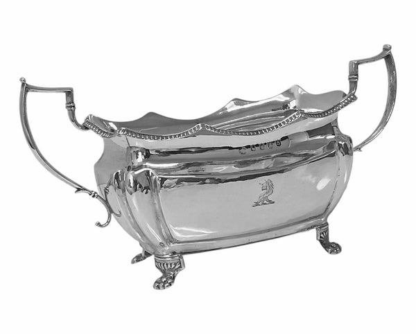 Antique Irish Georgian Sterling Silver Bowl Dublin 1814, Richard Sawyer.