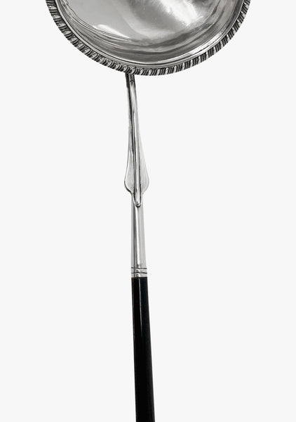 Georgian Silver Punch or Toddy Ladle London 1826 Mary Ann &amp; Charles Reilly.