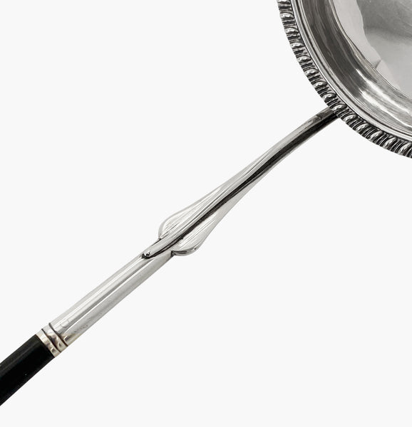Georgian Silver Punch or Toddy Ladle London 1826 Mary Ann &amp; Charles Reilly.