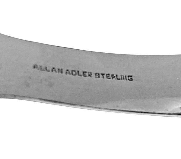 Allan Adler sterling silver modern Spoon Handmade