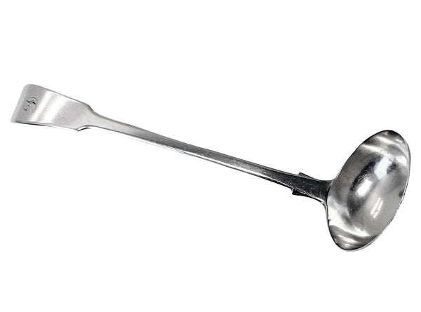 Antique English Silver Toddy Sauce Ladle, London 1854 Lias Bros.