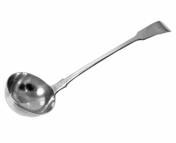 Antique English Silver Toddy Sauce Ladle, London 1854 Lias Bros.