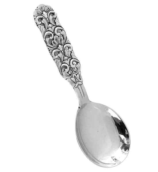 Norway Silver Preserve Condiment Caddy spoon, T.Marthinseen Norway mid century