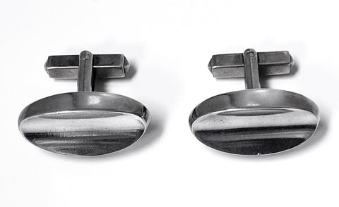 Pair of mid-century Sterling Silver Cufflinks N.E.From Denmark