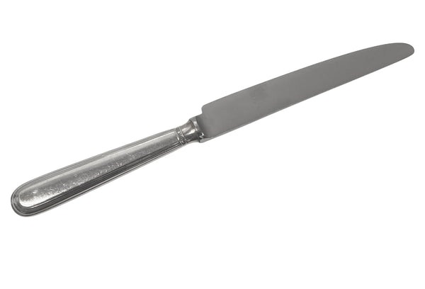 12 Sterling Silver dinner knives Old English Thread pattern