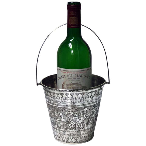 Egyptian Silver Wine Bucket, circa 1920