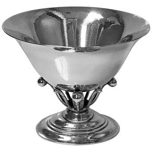 Georg Jensen Sterling Bowl No. 6, Designed by Johan Rohde