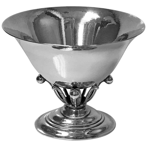 Georg Jensen Sterling Bowl No. 6, Designed by Johan Rohde