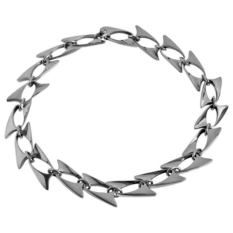 Georg Jensen Henning Koppel Sterling Necklace, Denmark, circa 1960