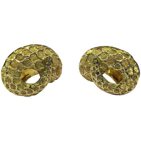 Lalaounis 18 Karat Earrings, Greece, circa 1990