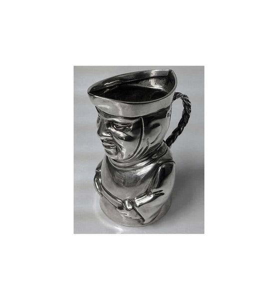 Novelty Sterling Silver Toby Cream Jug London 1882 Thos Smiley