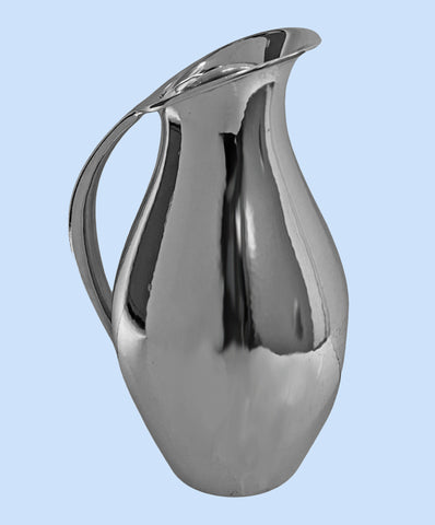Georg Jensen Sterling Silver Jug Water Wine Pitcher C.1950, Designed by Johan Rohde
