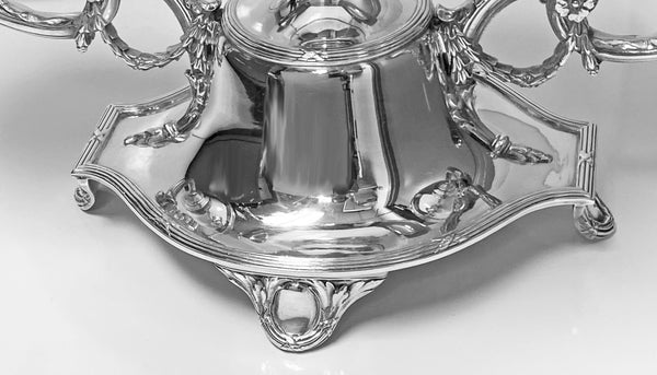 Elkington Silver plate Centerpiece Epergne for Fruit and Flowers, 1925