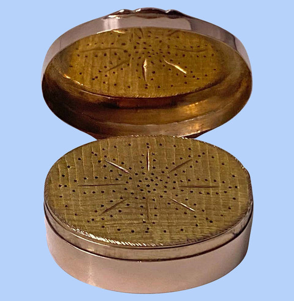 Georgian Gold Vinaigrette, circa 1800
