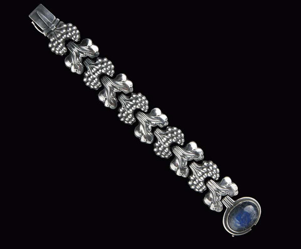 Georg Jensen Sterling Paris Model Bracelet, Denmark, circa 1945